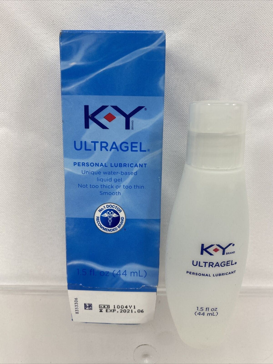 K-Y UltraGel Personal Water Based Lubricant Ultra Gel 1.5oz  Face Plant