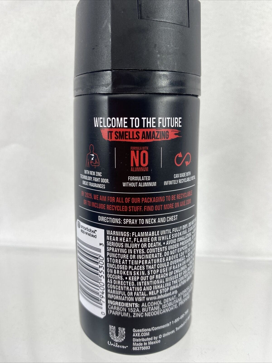 AXE Essence Black Pepper Cedarwood 48hr Definition Deodorant Body Spr