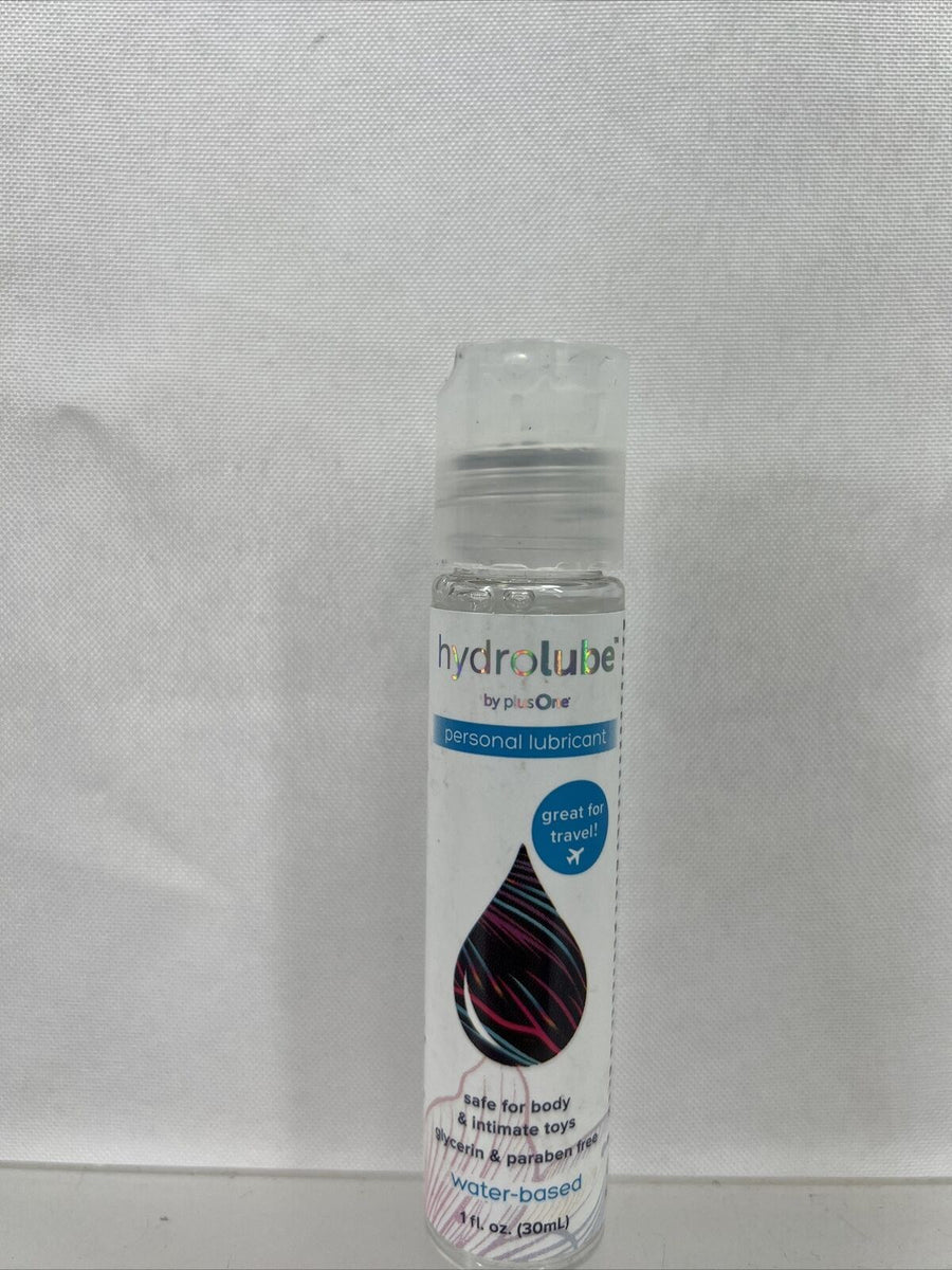 2) Hydrolube by plusOne Personal Lubricant 1oz Travel – Face Plant