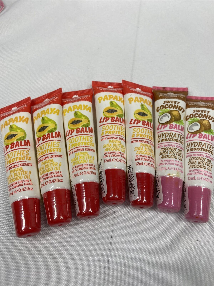 shea moisture papaya and vitamin c lip balm 7) The Australian Wellness Co Papaya Sweet Coconut Lip Balm Sealed 0. –  Face Plant