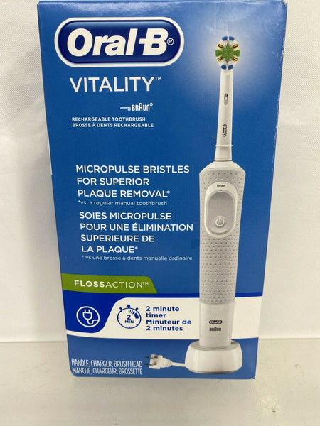 Oral-B Vitality Floss Action Electric Rechargeable Toothbrush Timer Charger
