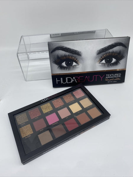 Counterfeit VERO BNIB HUDA BEAUTY Textured Eyeshadow Palette ROSE GOLD