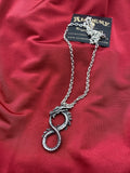 Alchemy P916 Infinity Dragon Pendant Necklace Gothic Pendant England IN HAND