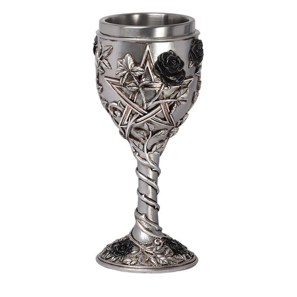 Alchemy Gothic VG2 Ruah Vered Goblet Wine Water Stainless Steel Resin Gift Decor