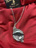 Alchemy Gothic Reflections Of Poe Pendant P919 Necklace Raven Mirror IN HAND