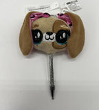 Claires Pom Pom Plush Ballpoint Pen U CHOOSE Keychain BUY MORE SAVE&COMBINE SHIP