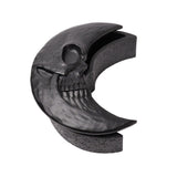 Alchemy Gothic V104B Skull Moon Box Matte Black Trinket Vault Jewelry Vanity 8”