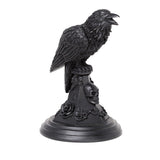 Alchemy Gothic V109 - Poe's Raven Candle Stick Candle Holder Decor Wicken Witch