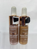 (2) L’Oréal  Glow Amour 507 DayBreak 508 Golden Hour True Match Boosting Drops