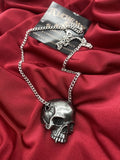 Alchemy Of England P886 All That Remains Skull Necklace Gothic Pendant IN HAND
