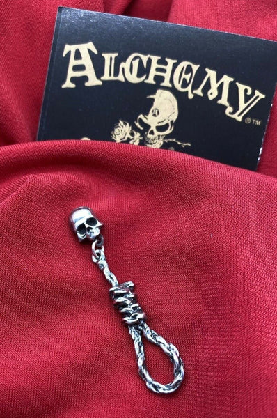 Alchemy Gothic E256  Hang Man's Noose  Earring IN HAND