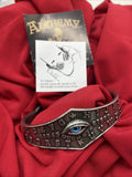 Alchemy Gothic A117  Ouija Eye Bangle Wrist Bracelet Adjustable IN HAND