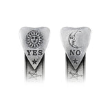 Alchemy Gothic A117  Ouija Eye Bangle Wrist Bracelet Adjustable IN HAND