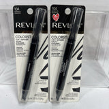 (2) Revlon 104 Graphite ColorStay 2 in 1 Angled Kajal Eyeliner COMBINESHIP