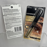 (2) Covergirl 805 Black Exhibitionist Stretch & Strengthen Mascara COMBINE SHIP