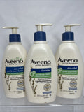 (3) Aveeno Active Relief Gentle Scent Lotion Oat Chamomile Therapeutic 12oz RARE