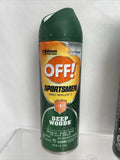 OFF! Deep Woods Sportsmen Insect Repellent Spray Tick Mosquito 6oz COMBINESHIP