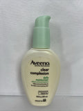 Aveeno Clear Complexion Sheer Daily Moisturizer 4 oz hypoallergenic Oil Free