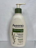 Aveeno Daily Moisturizing Lotion Nourish Dry Body Face Hand Fragrance Free 12oz