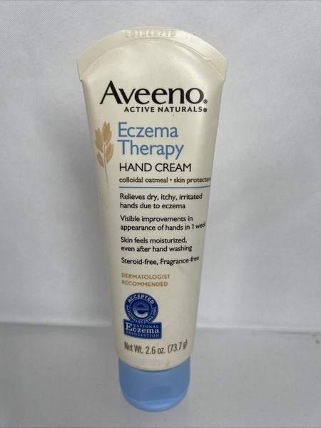 Aveeno Therapy Face & Hand Creme Colloidal Oatmeal 2.6 oz ￼ Discontinued Rare