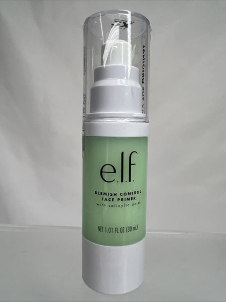 E.l.f. Studio Blemish Control Face Primer  Neutralizing Green Prep Prime 1 Oz