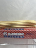 Fireplace Matches 11" Long Wooden Fireplaces BBQ Stoves Box of 40 COMBINESHIP