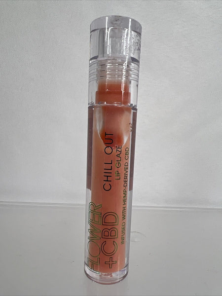 Flower Chill Out Lip Glaze 15 Peace Out Peach Coral Lipstick Gloss