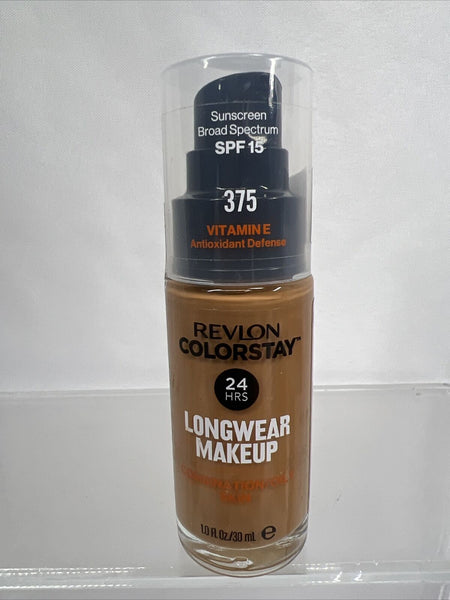 Revlon 375 Toffee  Colorstay Makeup Foundation Combination/Oily Matte