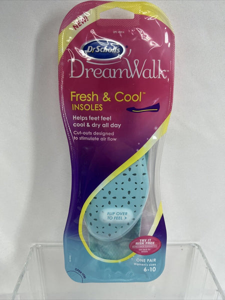 Dr. Scholl's DreamWalk Fresh & Cool Insole 1 pair ea Women  6-10 COMBINESHIP