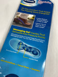 Dr. Scholl’s Men stimulating Step Massaging Gel Comfort Energy Insole Sz 8-13