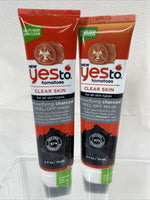 (10) YES to Tomatoes PEEL-OFF MASK CLEAR face Detoxifying Charcoal Applicator2oz