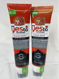 (10) YES to Tomatoes PEEL-OFF MASK CLEAR face Detoxifying Charcoal Applicator2oz