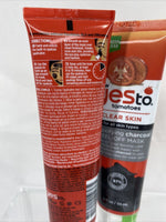 (10) YES to Tomatoes PEEL-OFF MASK CLEAR face Detoxifying Charcoal Applicator2oz