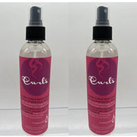 (2) Curls Lavish Moisturizer Spray Pomegranate Leave In Conditions Hair 8oz