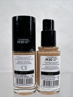 (2) COVERGIRL M30 Honey TruBlend Matte Made Liquid Foundation 1oz
