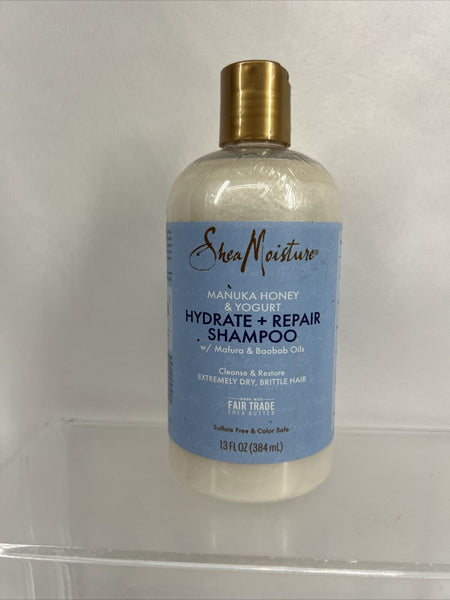 Shea Moisture Manuka Honey & Yogurt Hydrate & Repair Shampoo 13 oz