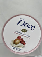 (2) Dove Crushed Pomegranate Shea Butter Exfoliating Body Polish 10.5oz