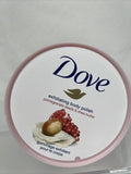 (2) Dove Crushed Pomegranate Shea Butter Exfoliating Body Polish 10.5oz