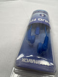 Blue Magnavox SNUG FIT+  Gummy Earbuds Microphone Smooth Bass COMBINESHIP