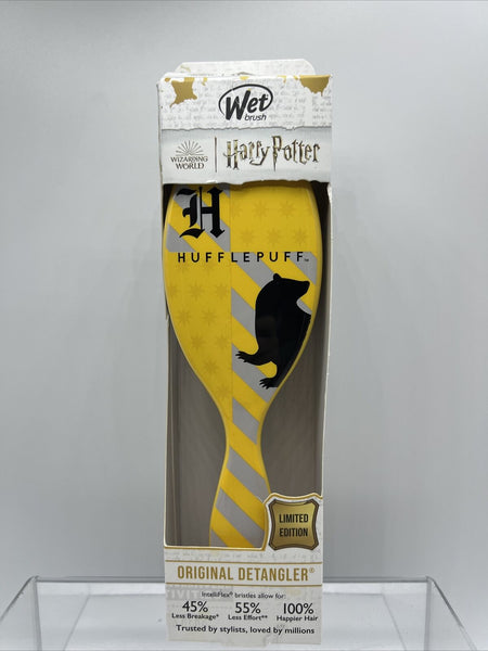 Wet Brush Harry Potter Hufflepuff Detangling Hair Brush Yellow Limited Edition