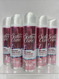 (5) Gillette Satin Care Shave Gel Dry Shea Butter Moisturizers Creme 7 oz