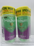 (4) Mitchum Women Gel Antiperspirant Deodorant 2xTwin Pack Shower Fresh 3.4oz