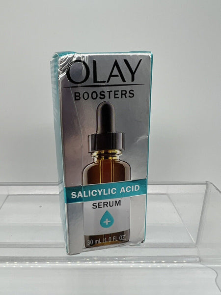 Olay Salicylic Acid Serum Exfoliating Booster Fragrance-Free 1 OZ