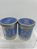 (2) PEACE Rare Essence Essential Spa Candle frankincense Myrrh Aromatherapy 6oz