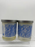 (2) PEACE Rare Essence Essential Spa Candle frankincense Myrrh Aromatherapy 6oz
