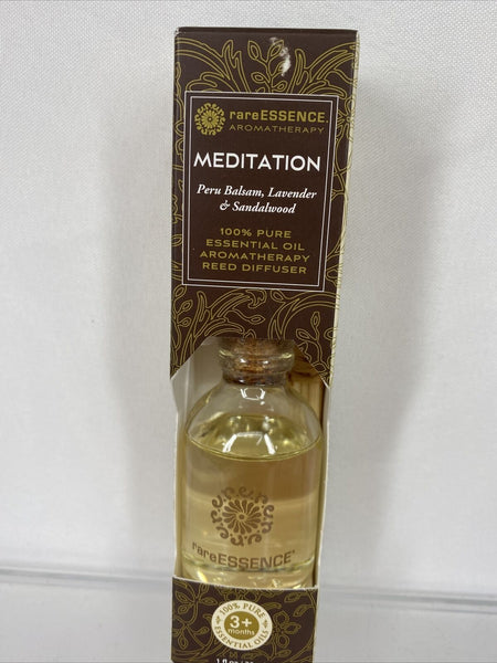 Meditation rare Essence Reed diffuser Balsam & Sandalwood Essential Oil 1 oz