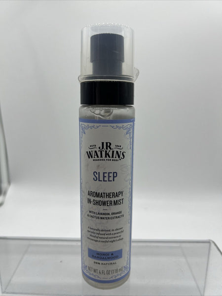 J.R. Watkins Sleep Relax Aromatherapy in-Shower Mist Monoi & Sandalwood 4 oz￼