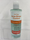 Neutrogena Stress Control Triple Action Toner Micro Clear Salicylic Acid 8oz