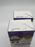 (2)  Zarbee's Naturals Baby Cough Syrup Immune Agave Grape Zinc 2oz 11/24