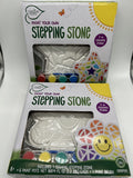 (2) Flower Star Create Ur Own Stepping Garden Stone Kid Art Kit Paint Mosaic